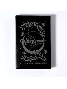 The Witch's Familiar Runic Oracle Deck - A White Witch's Guide to Ancient Wisdom
